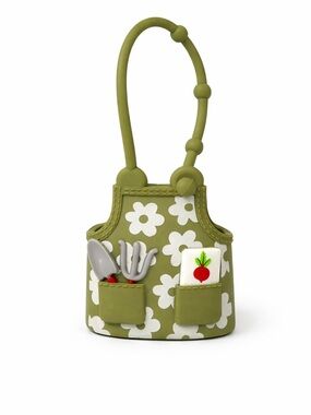 Bath & Body Works Gardening Apron PocketBac Holder Daisy Green